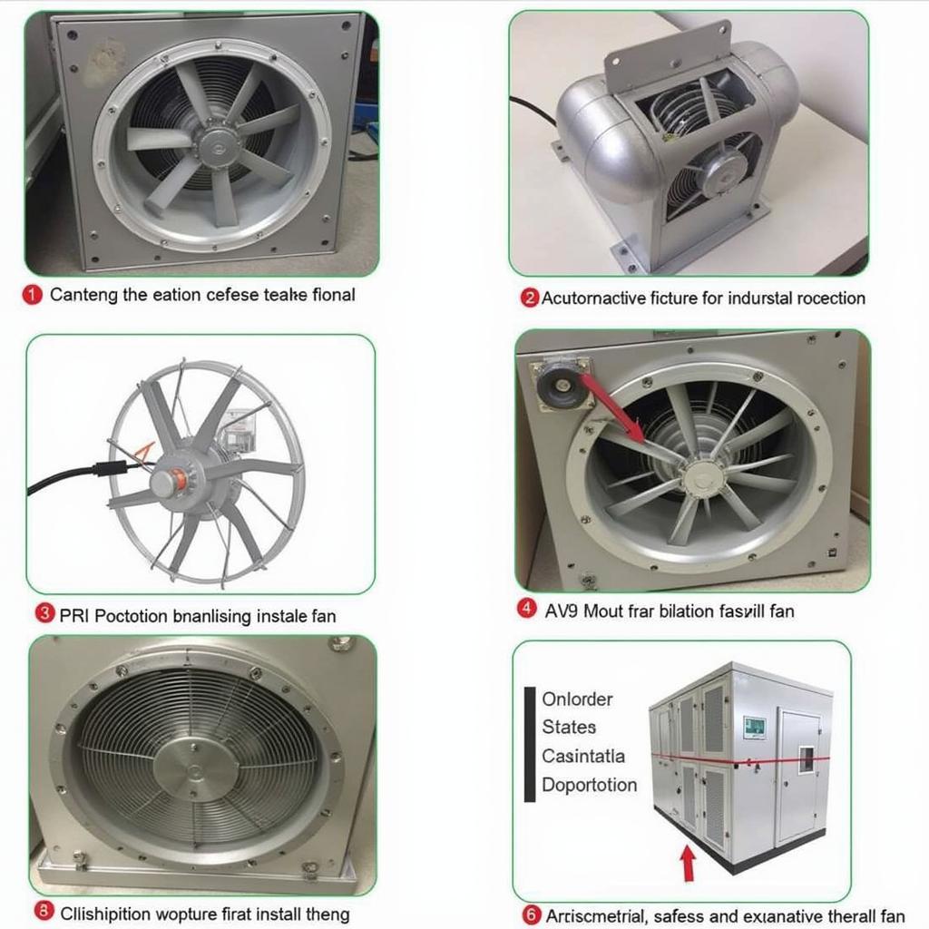 Correct Installation of an Industrial Axial Fan