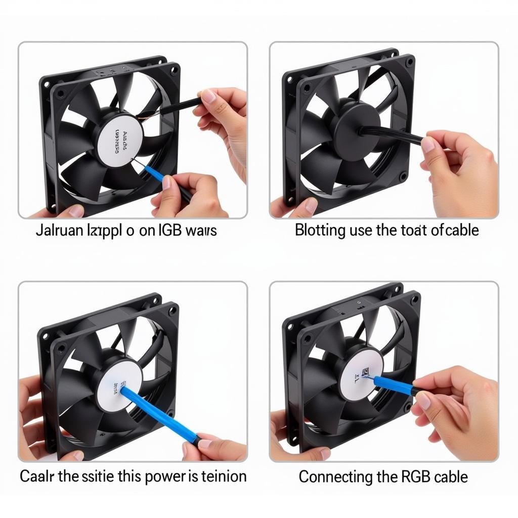 Step-by-Step Guide for Installing a 120mm RGB Fan