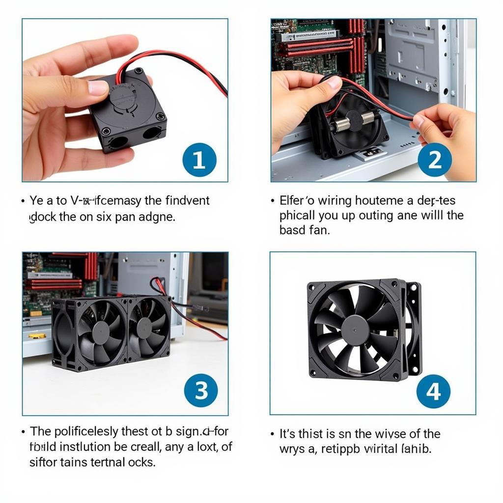 Installing a 12V DC fan