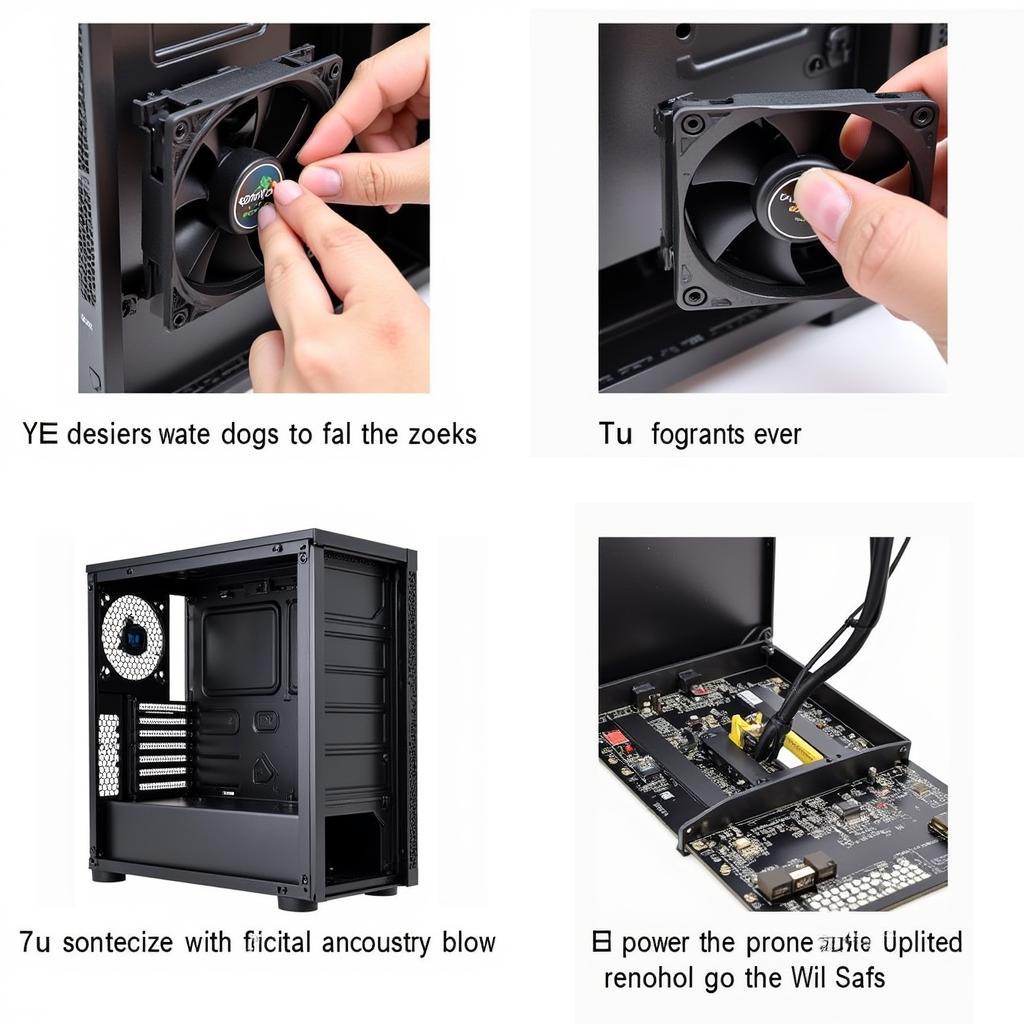 Installing a 92mm ID Cooling Fan in a PC Case