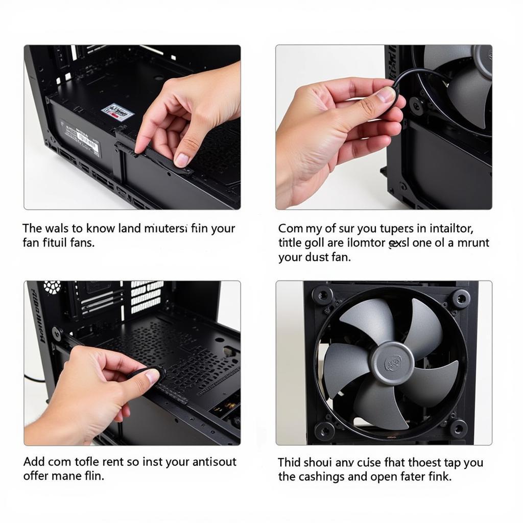 Installing Anti-Vibration Fan Mounts