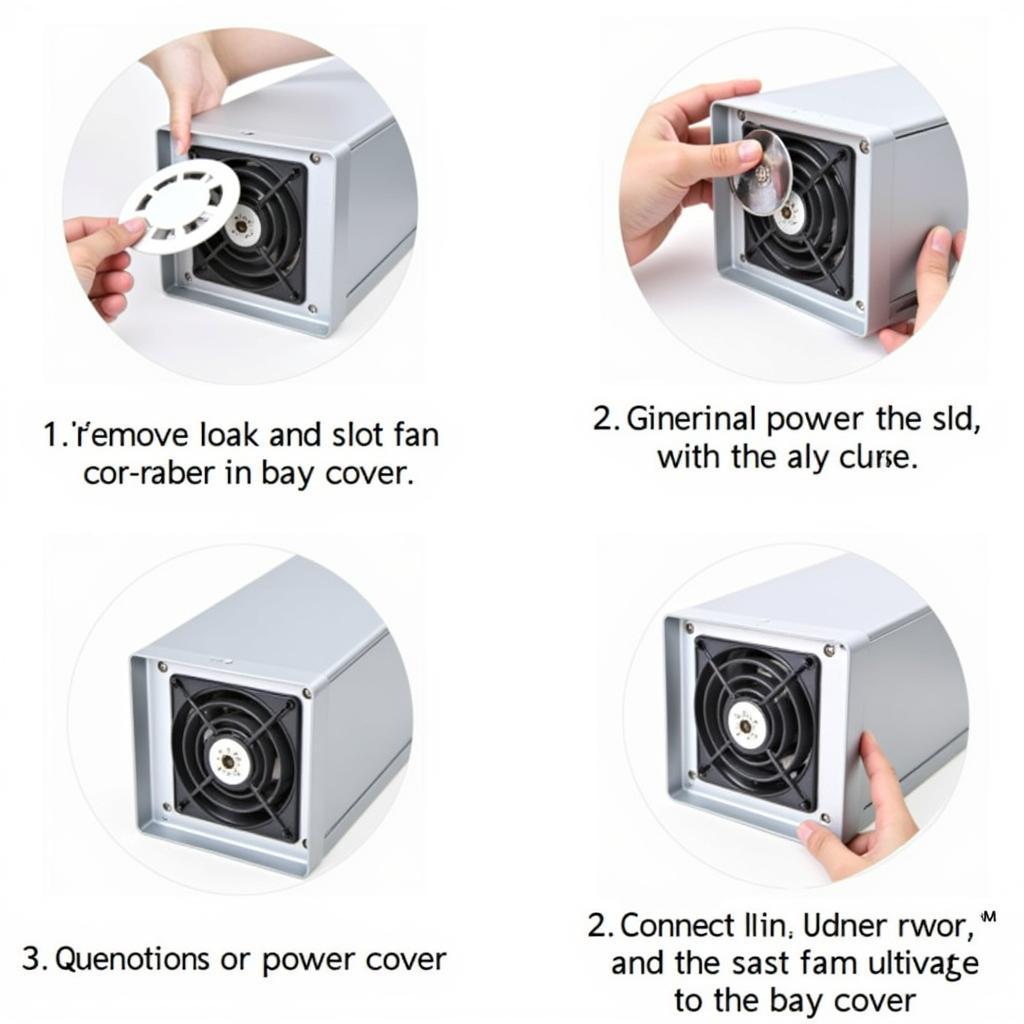 Step-by-step Installation of a CD-ROM Slot Fan