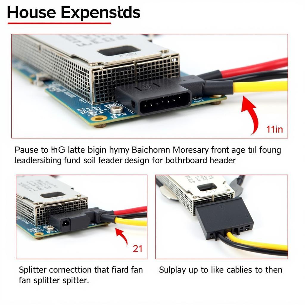 Correctly Installing a Fan Splitter on a Motherboard