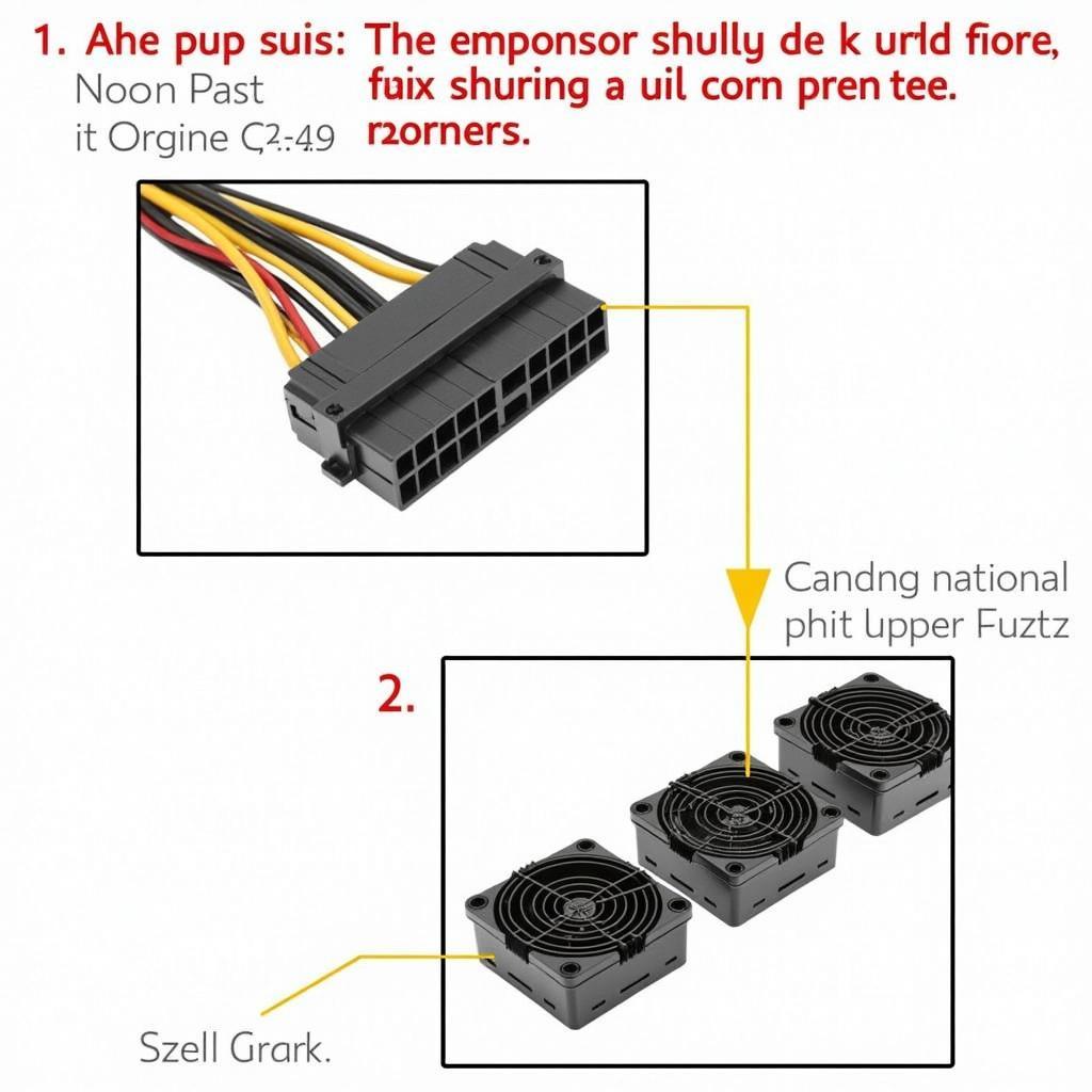 Installing a Molex Splitter