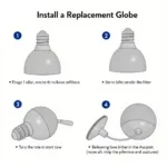 Installing a Replacement Globe on a Hunter Ceiling Fan