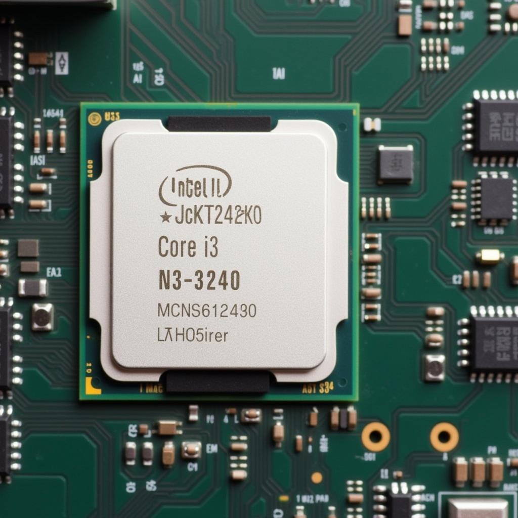 Intel Core i3-3240 Tray Processor Close-up