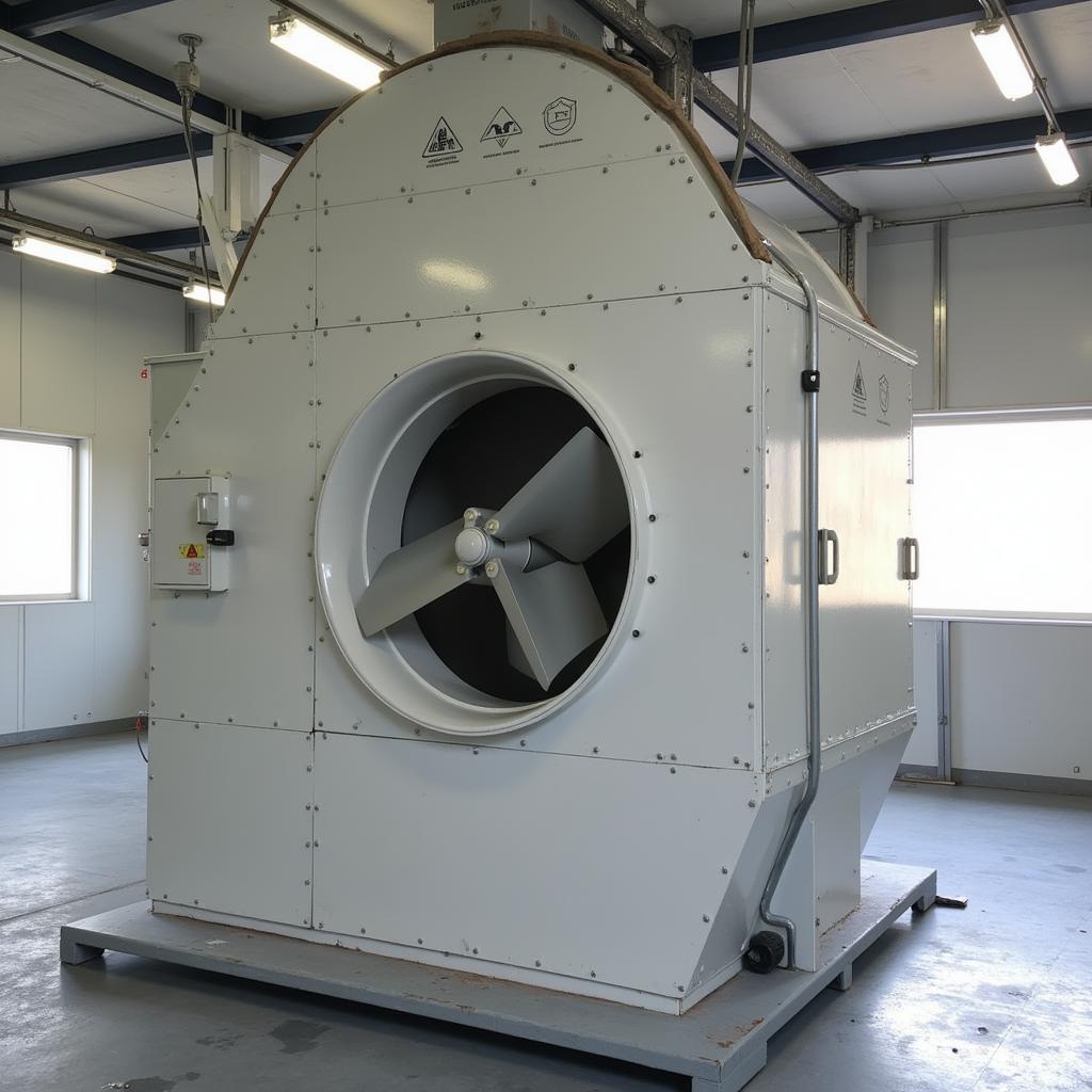 Intrinsically Safe Fan in a Paint Booth