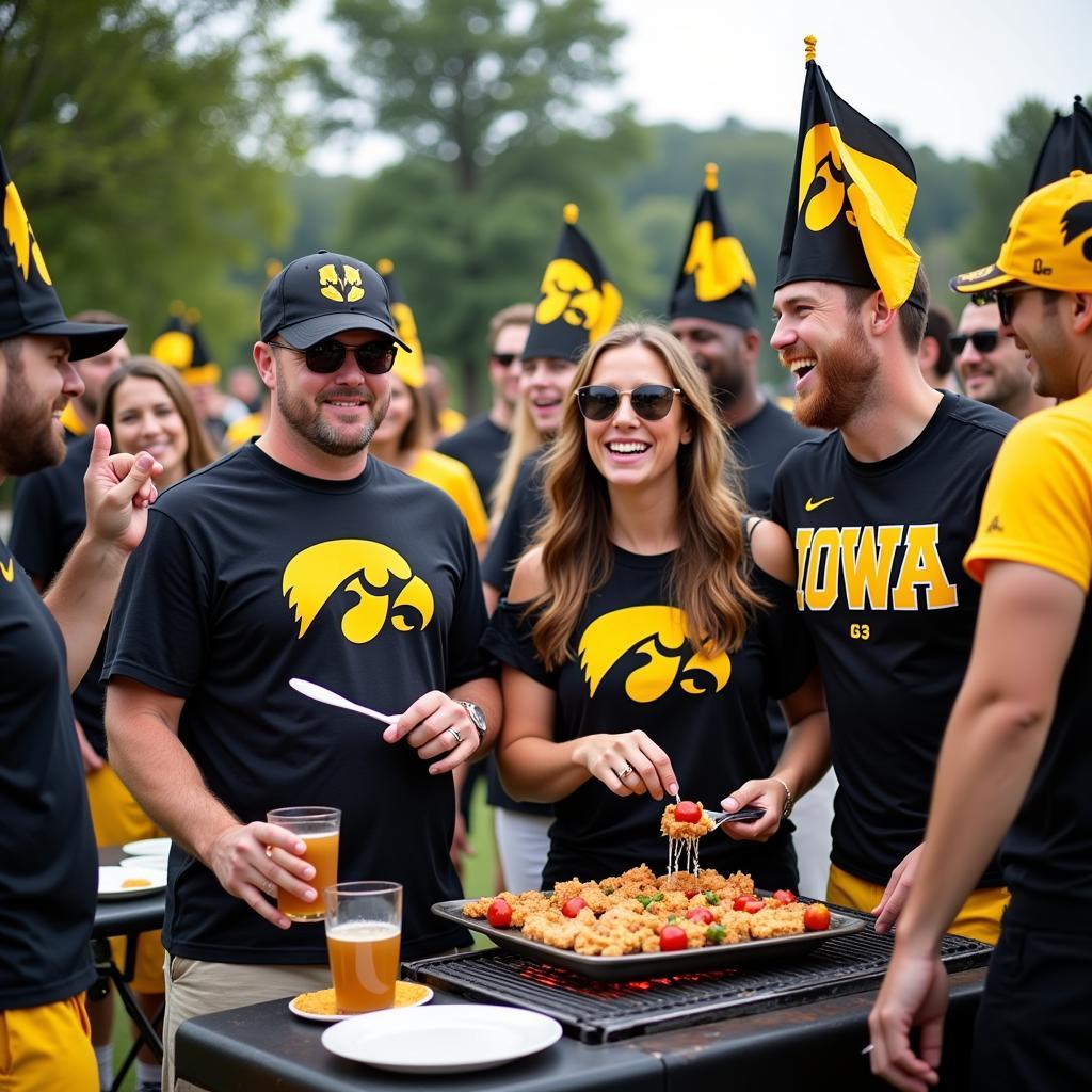 Iowa Super Fan Tailgating