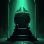 Digital Painting of the Iron Throne