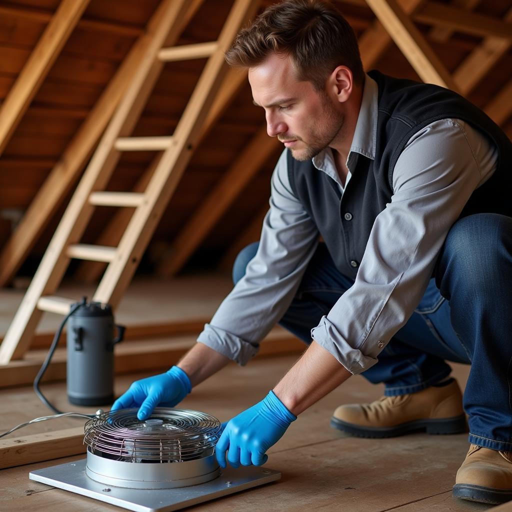 Qualified Attic Fan Repair Technician in Jacksonville