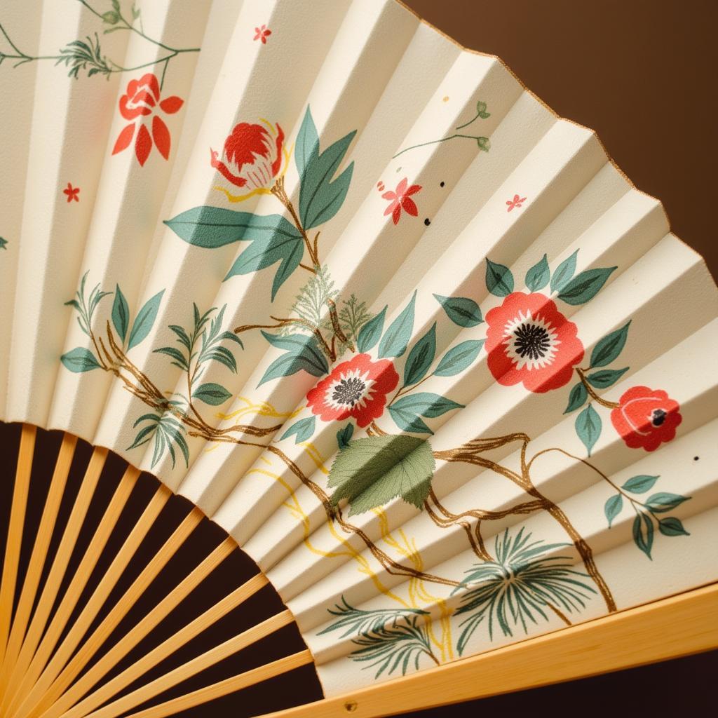 Traditional Japanese Fan Pattern Design