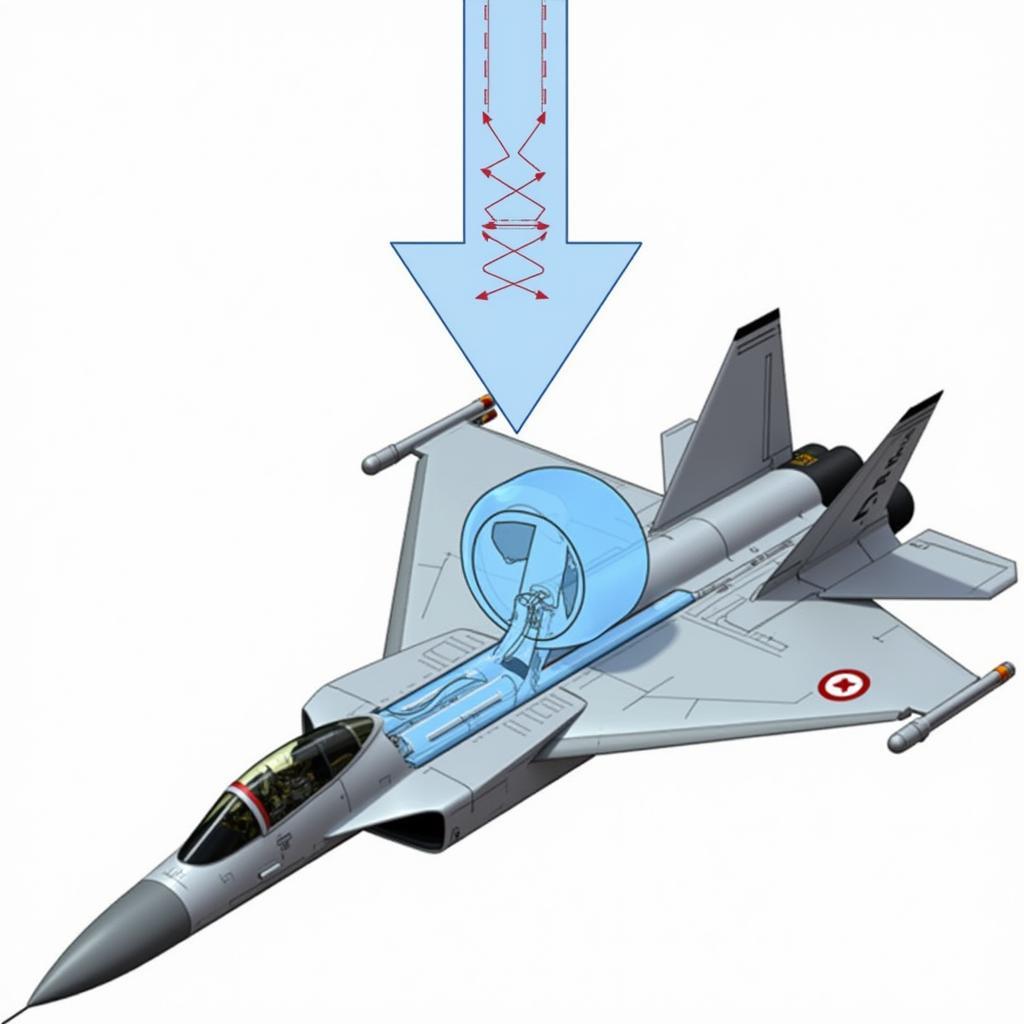 Diagram of Jet Fighter Fan Hybrid System