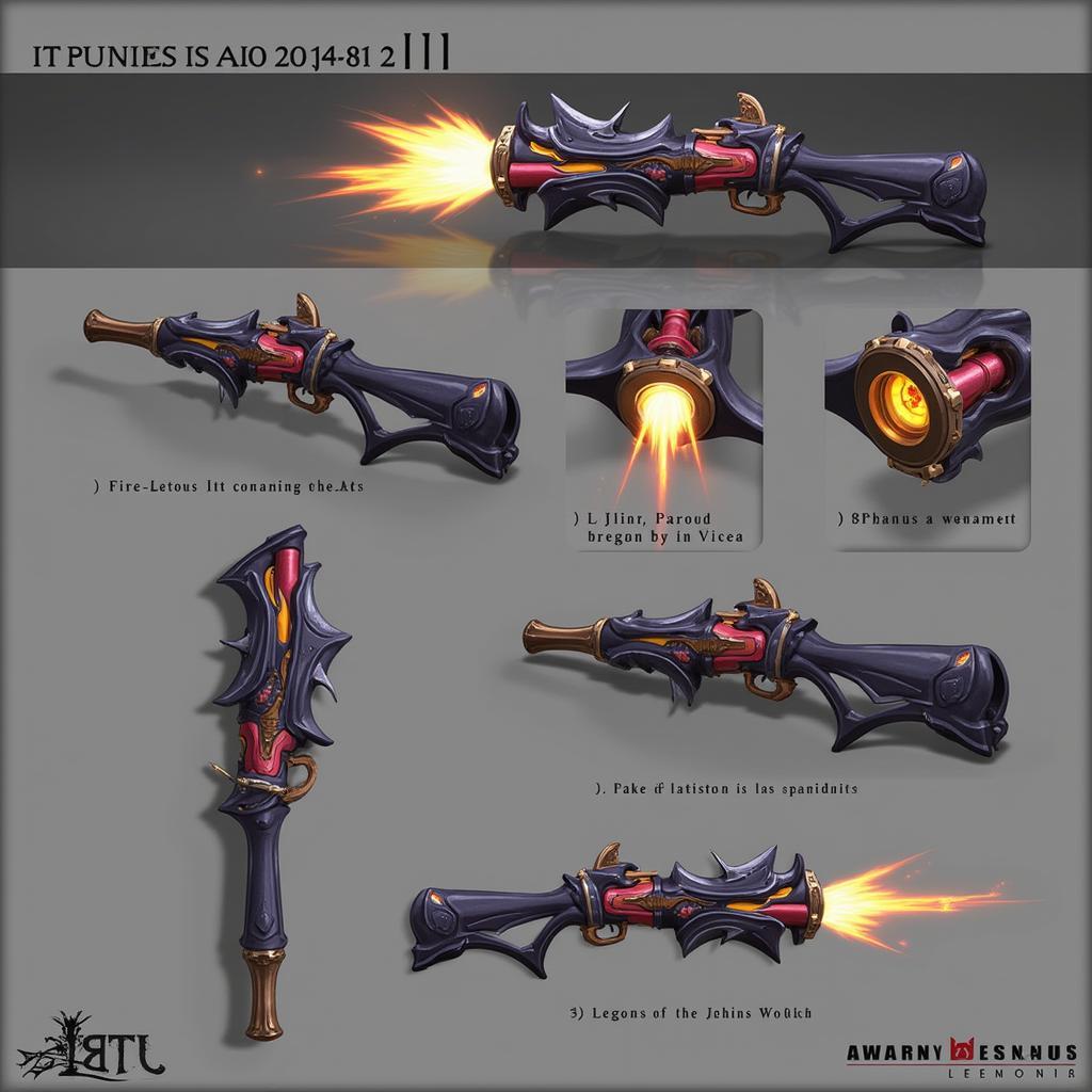 Jhin's Whisper in Fan Art: Depicting the Virtuoso's Weapon