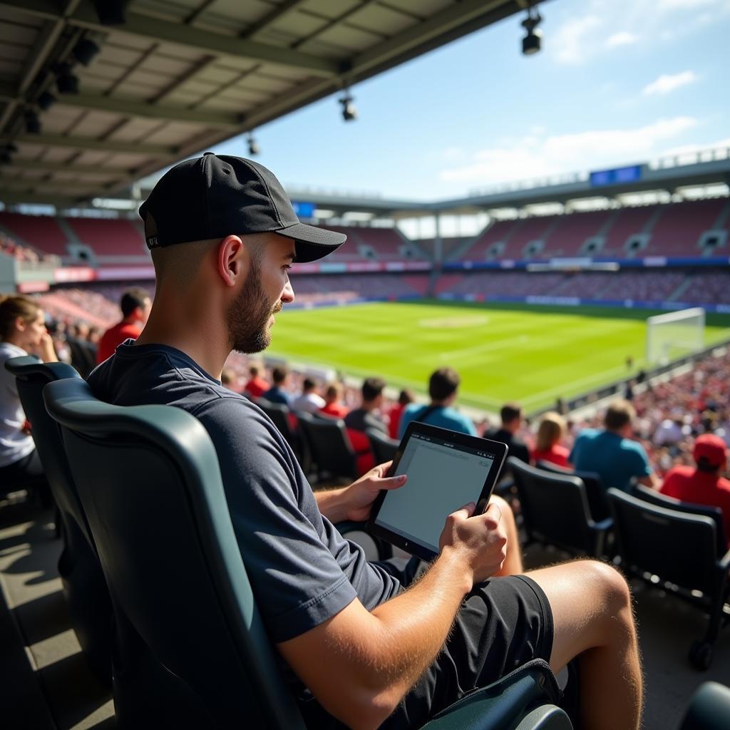 Joyroom Fan Pad at the Stadium