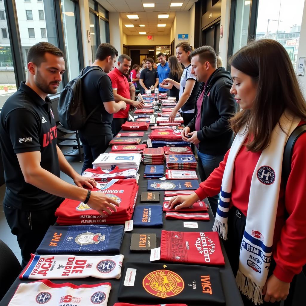 JVA Chich Merchandise Stall