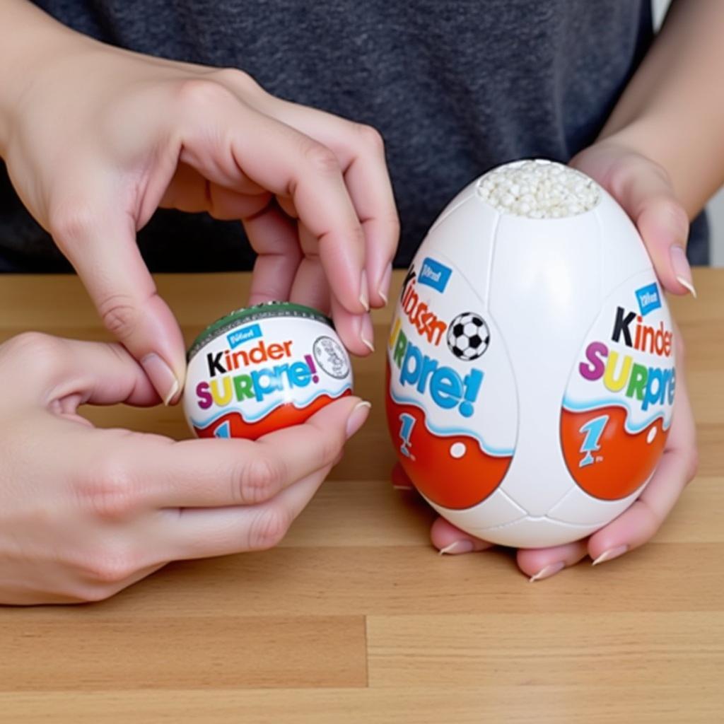 Kinder Surprise Maxi Ei DFB Fan Ball 2006 Unboxing