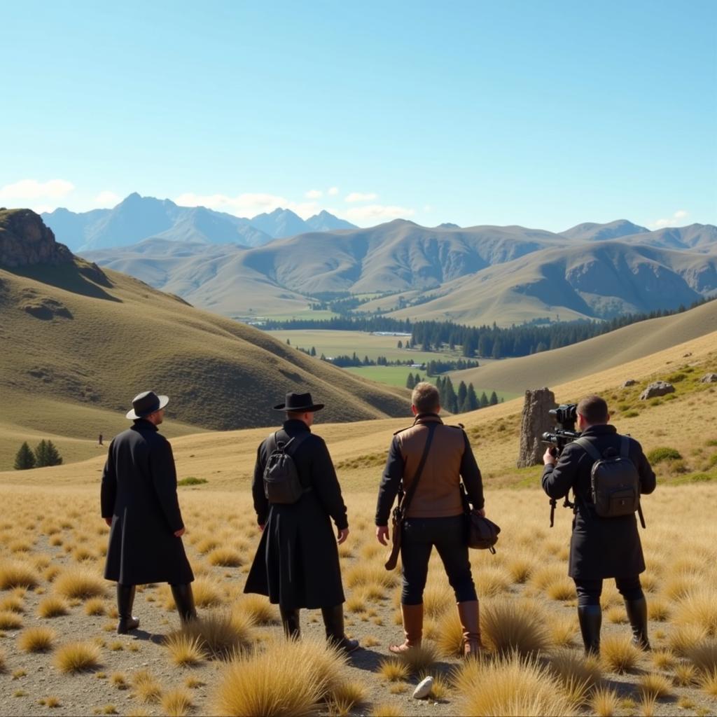 Knights of Cydonia fan video featuring New Zealand landscape