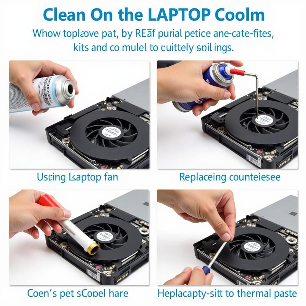 Laptop Fan Maintenance: Cleaning and Thermal Paste Replacement