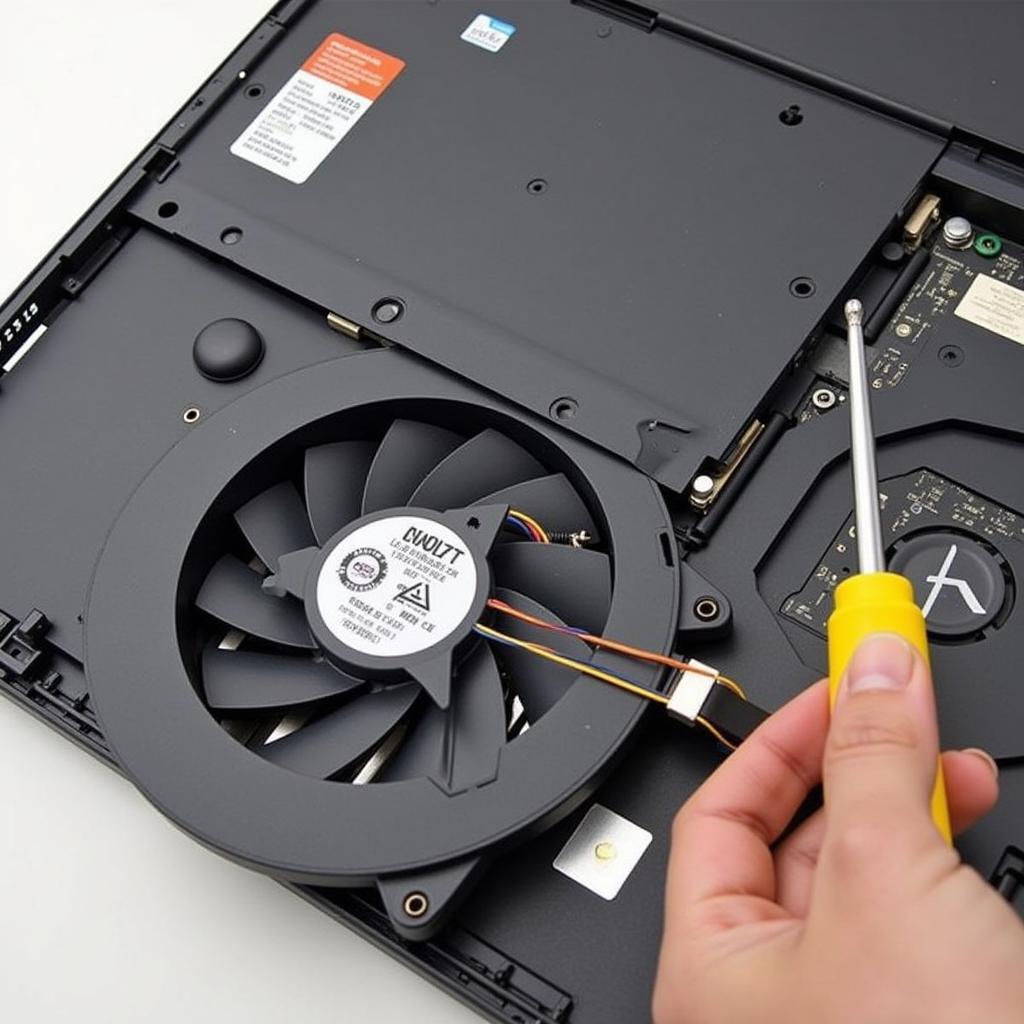 Laptop Internal Exhaust Fan Replacement