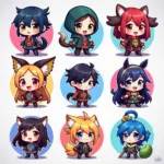 League of Legends Chibi Champion Icons