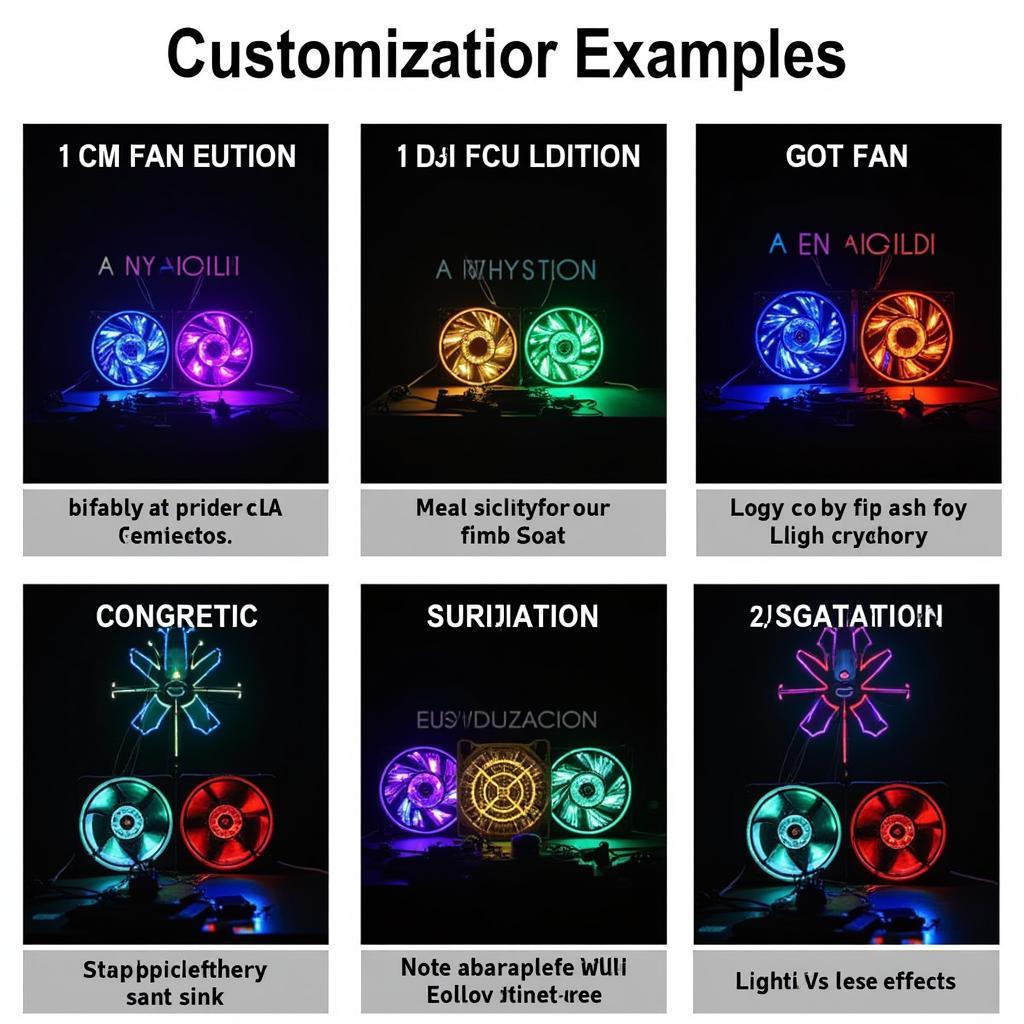 LED Fan Editor 2 Customization Examples