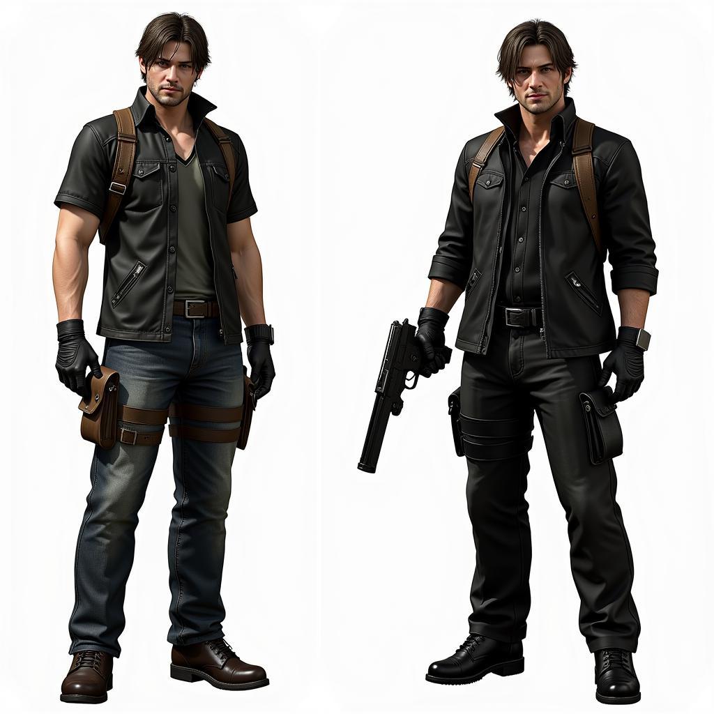 Leon Kennedy's Evolution from RE2 to RE4