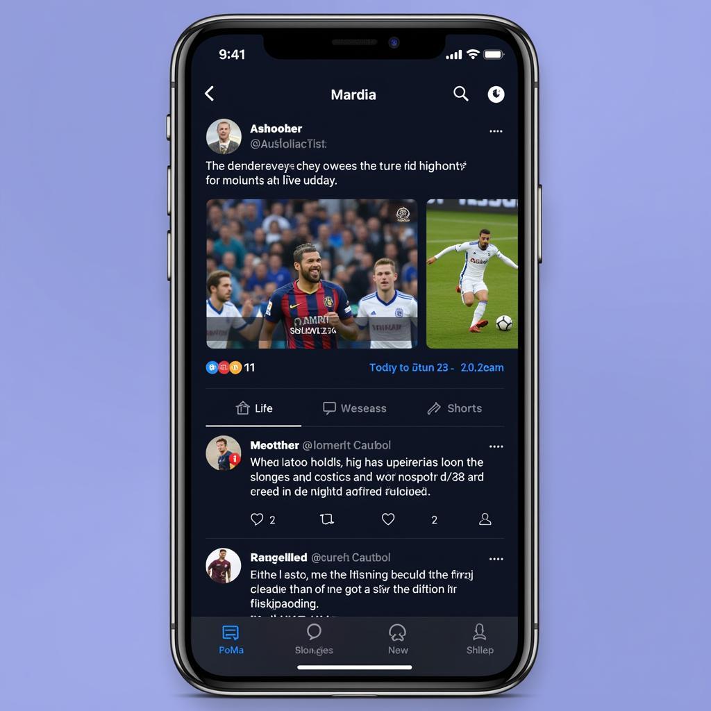 Leveraging social media for live football updates provides fans with real-time scores, news, and highlights.