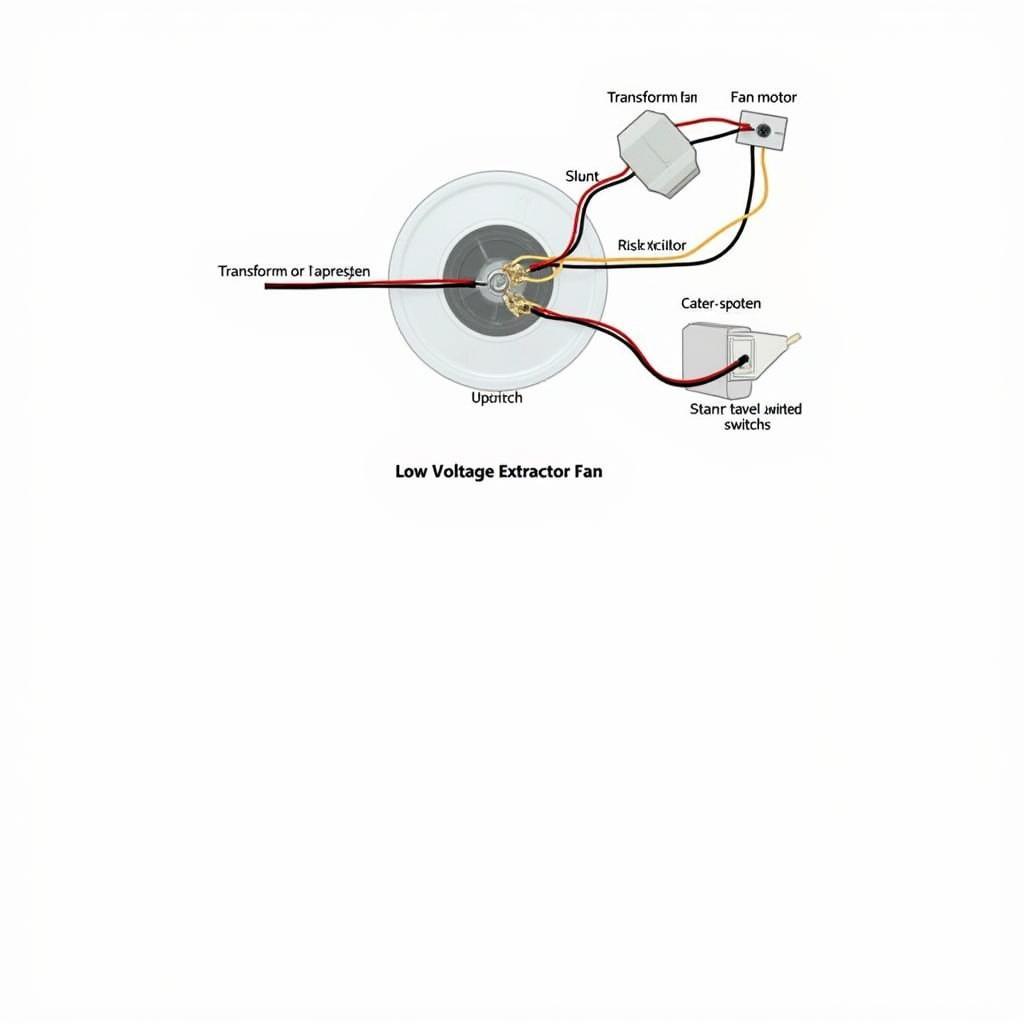 Wiring Diagram for a Low Voltage Extractor Fan