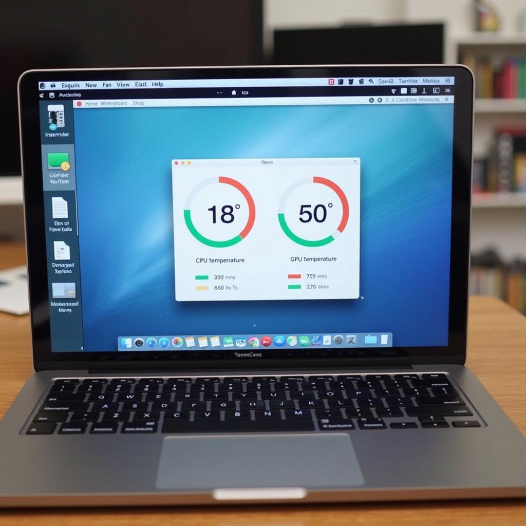 MacBook Temperature Monitoring