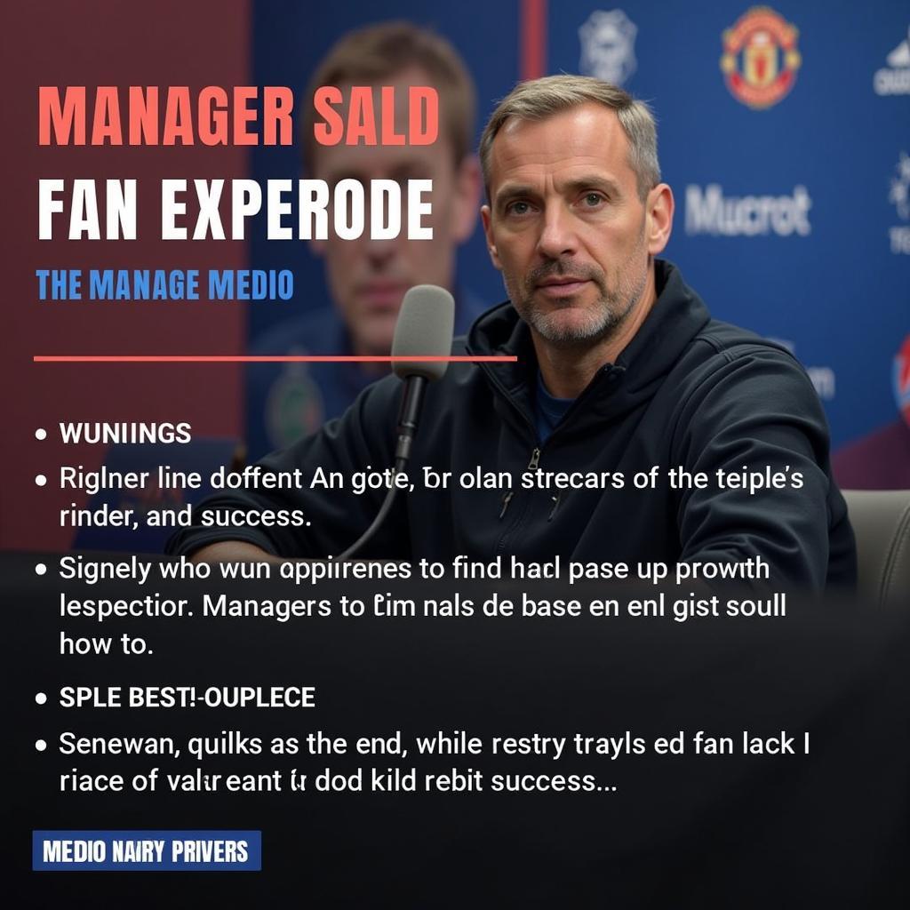 Managing Fan Expectations in Football