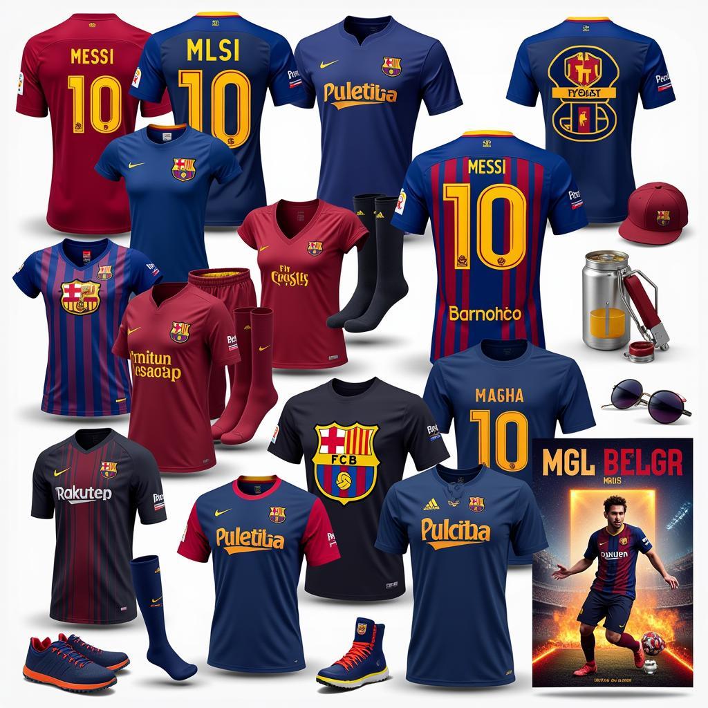 Messi G8 Fan Merchandise