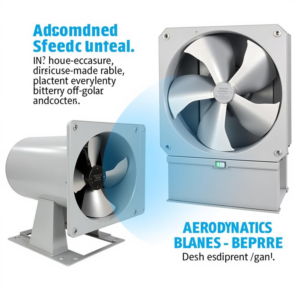 Modern Industrial Fan Design