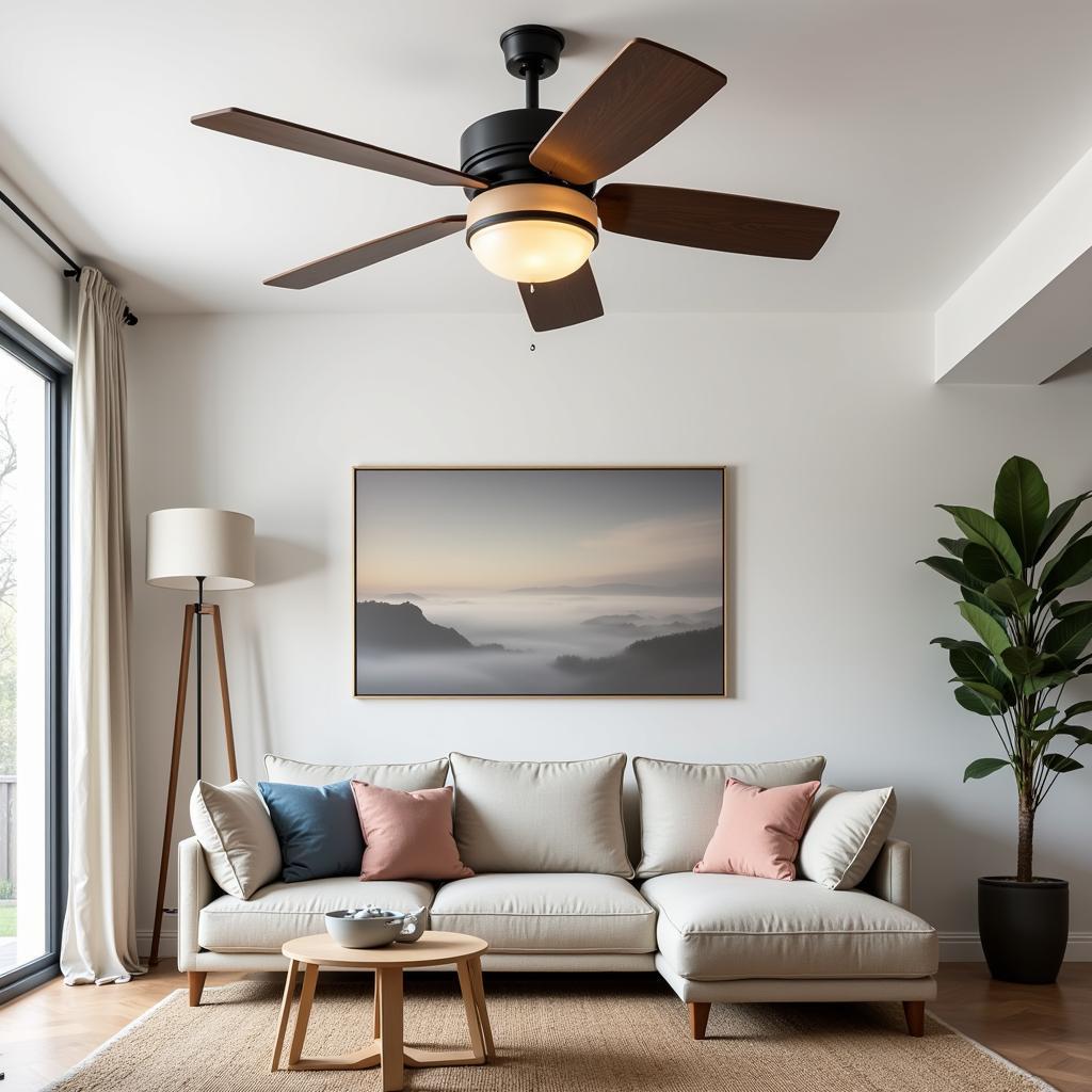 Modern Living Room Ceiling Fan