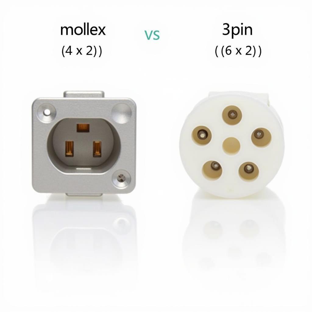 Molex and 3-Pin Connector Comparison