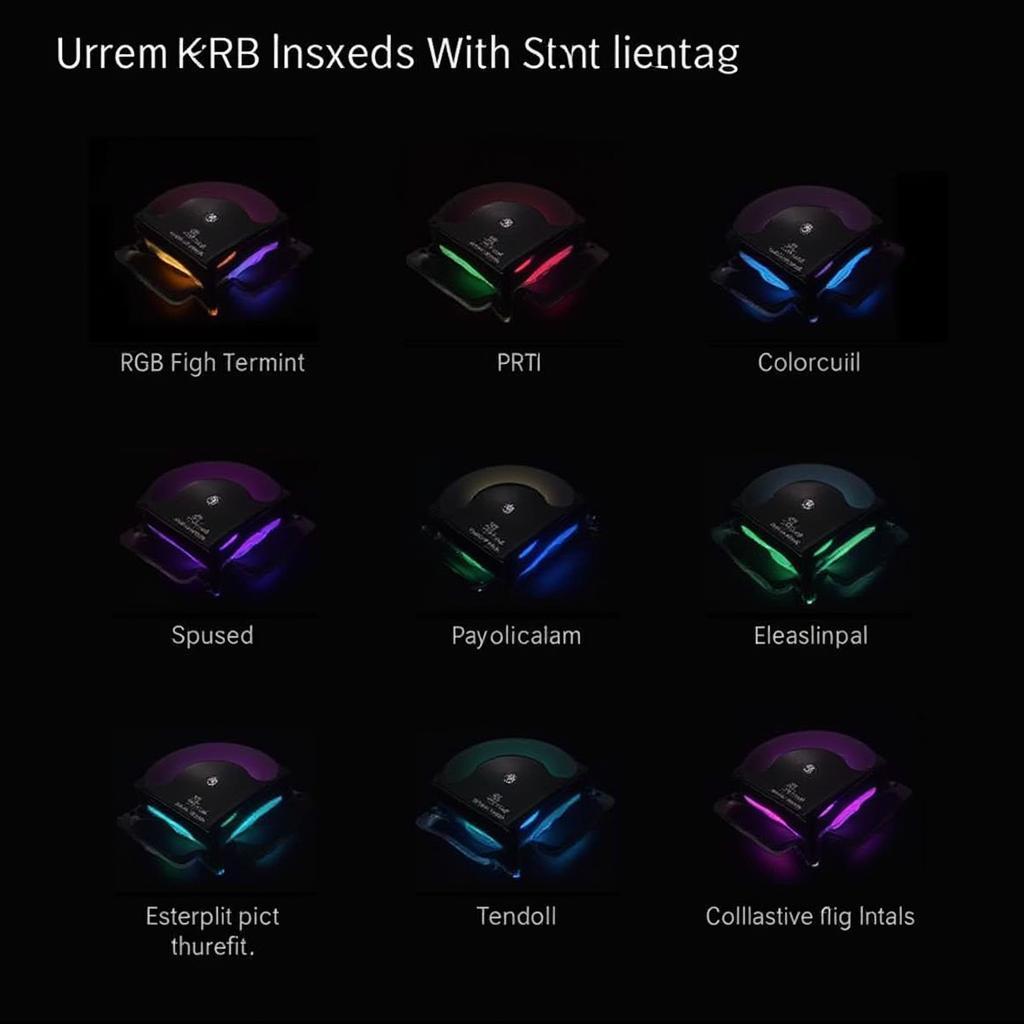 Customizing MSI fan RGB lighting