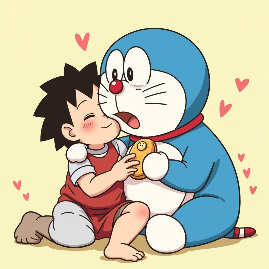 Nobita and Doraemon's Friendship