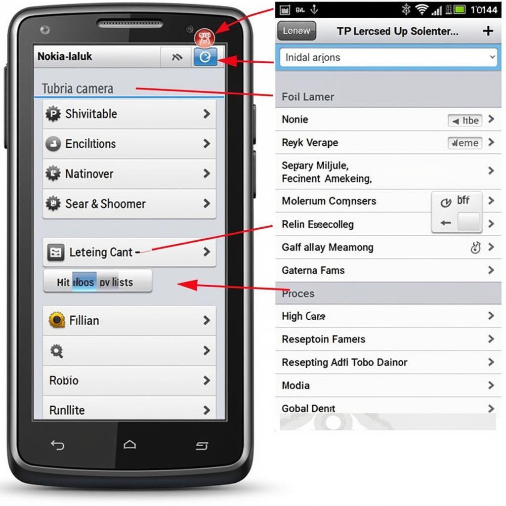 Nokia N8 Camera Interface