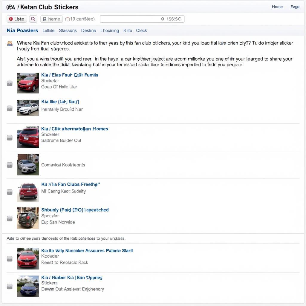 Online Kia Fan Club Forum