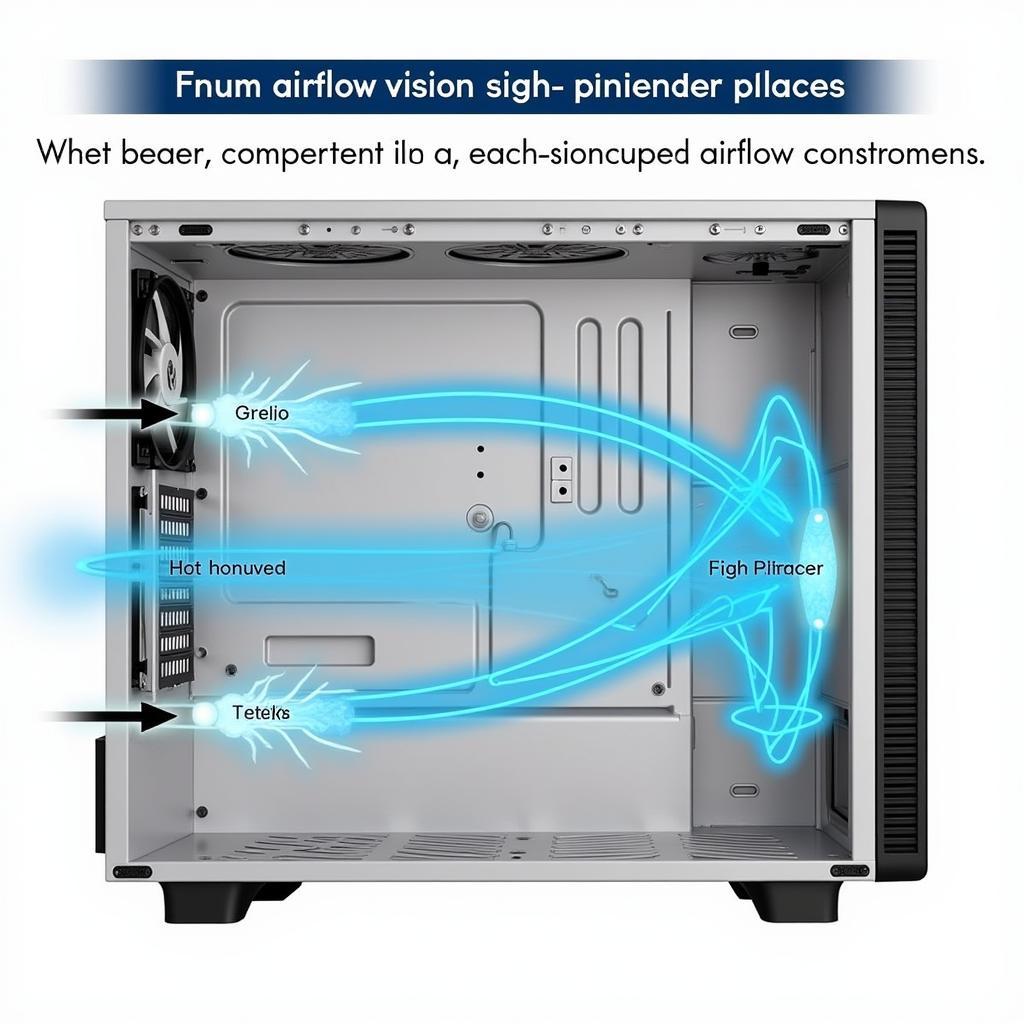 Computer Case with Optimized Ventilation