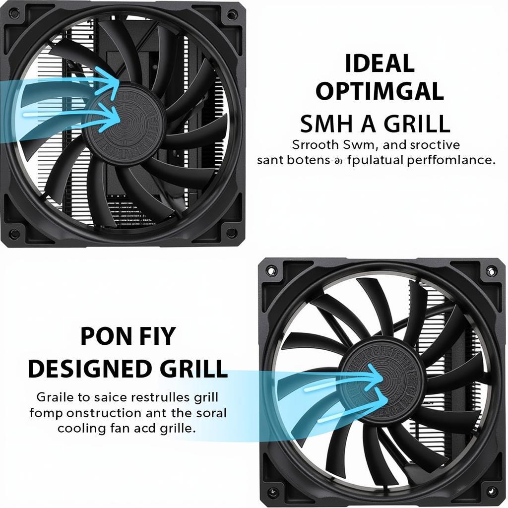 Optimal Fan Grill Design for Enhanced Airflow