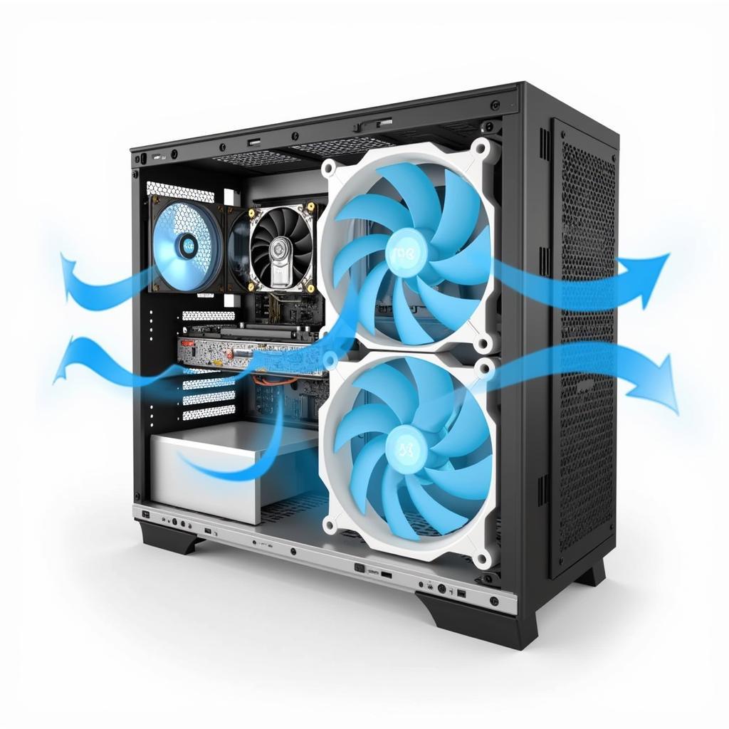 Optimal 120mm Fan Placement for Airflow