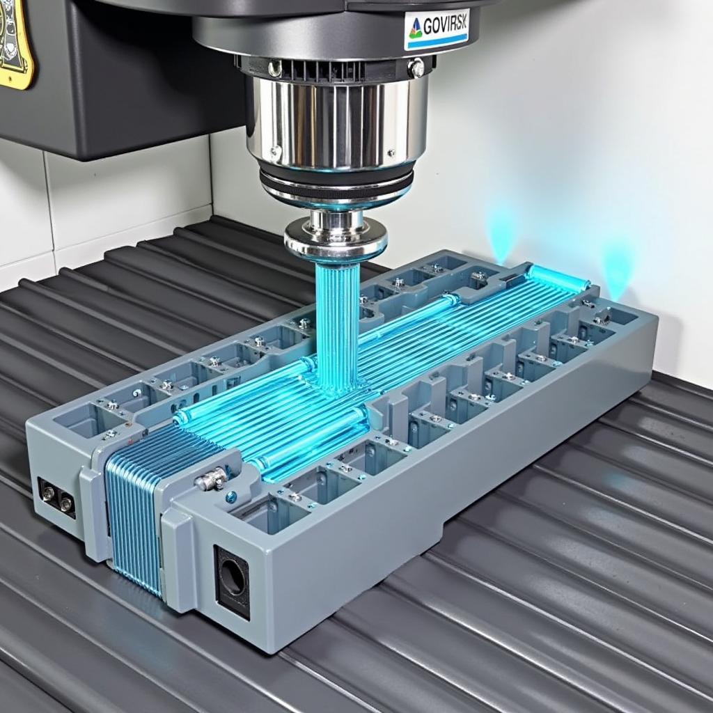 Optimized Fan Mould Cooling Setup for Injection Moulding