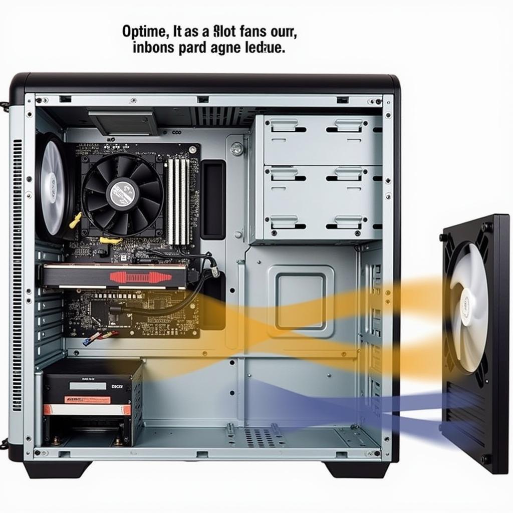 Optimizing Airflow using a CD-ROM Slot Fan