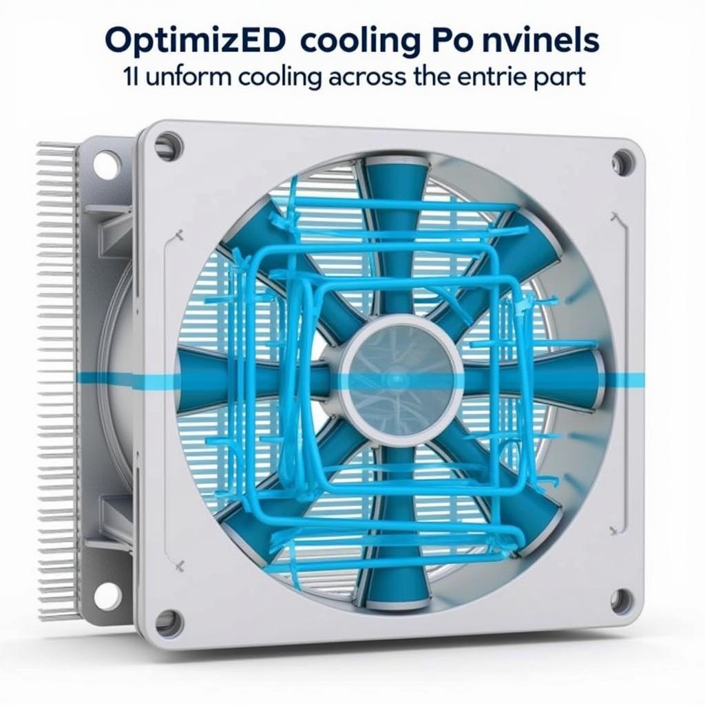 Optimizing Fan Mold Cooling Channels