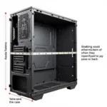 PC Case GPU Clearance Measurement