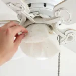 Using a Pillowcase to Clean Fan Blades