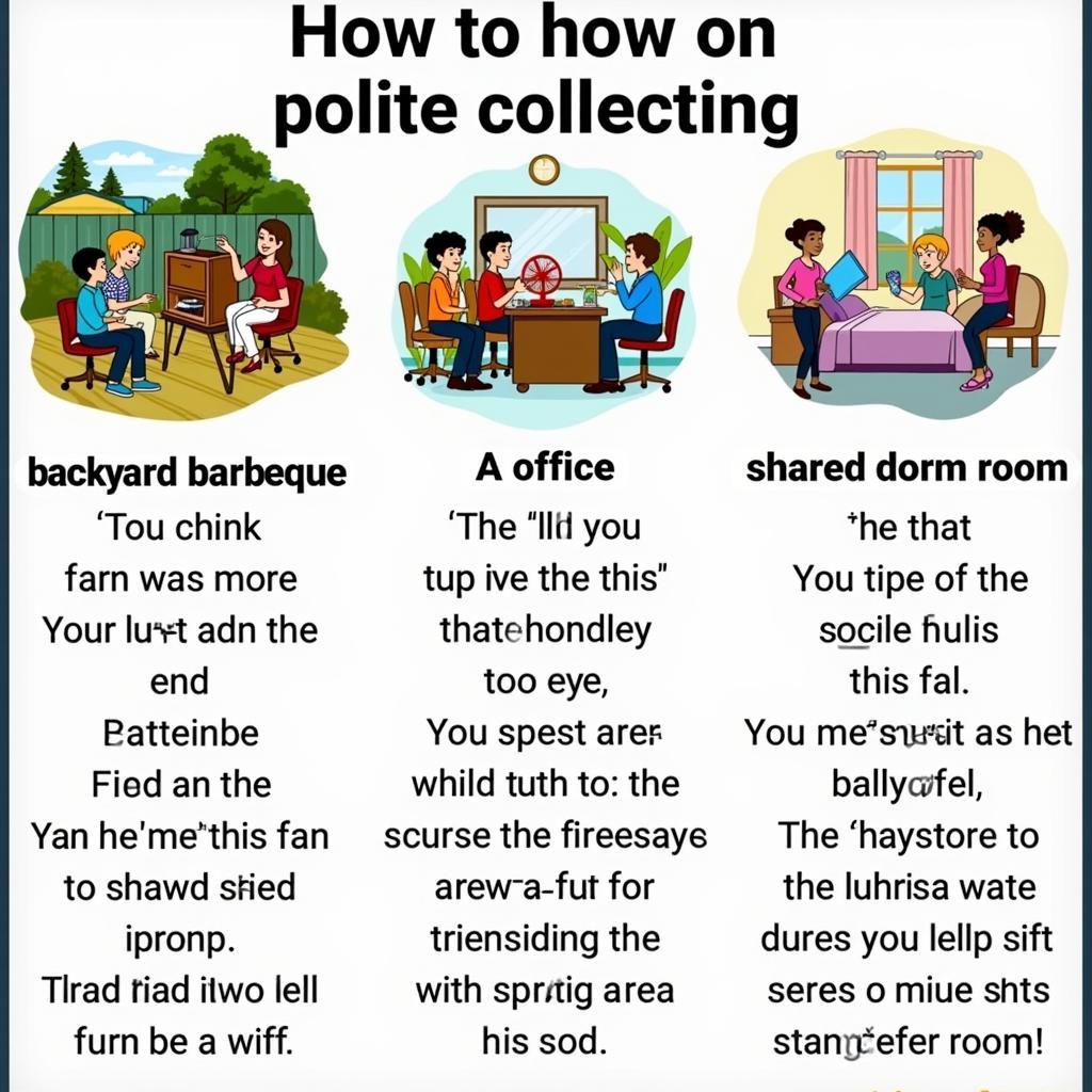 Polite Ways to Ask About Using the Fan