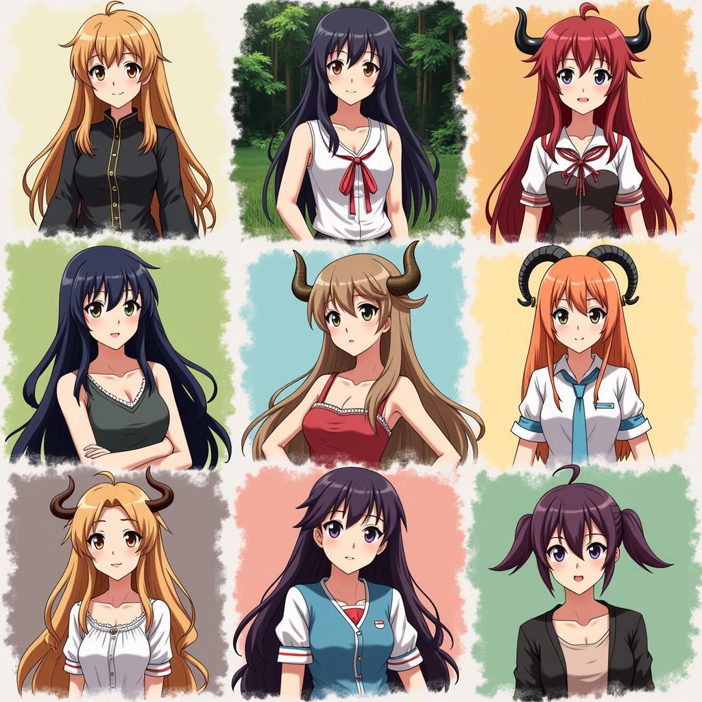 Popular Anime Zodiac Signs