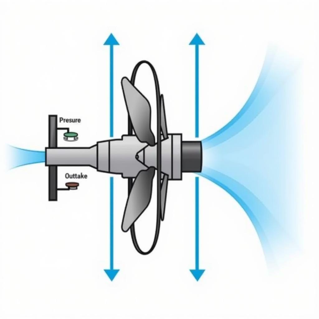 Pressure Differential Fan Control Illustration