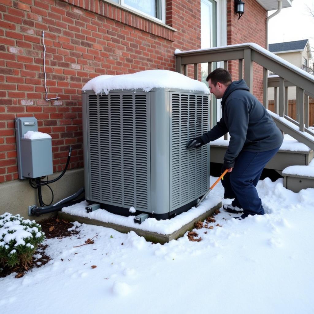 Preventing Ice on a Heat Pump